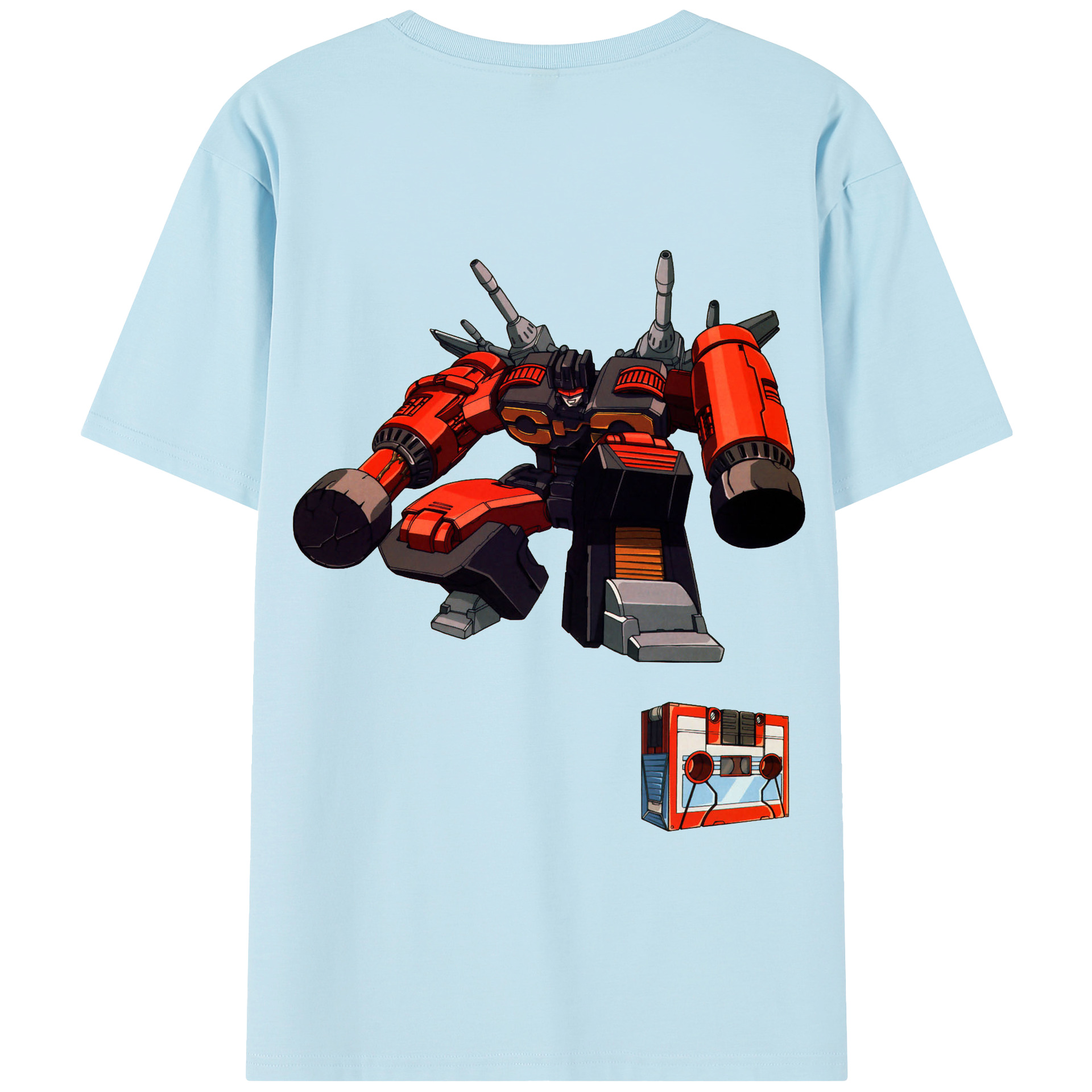 （画像用）  綿100％半袖Tシャツ（背面プリント）